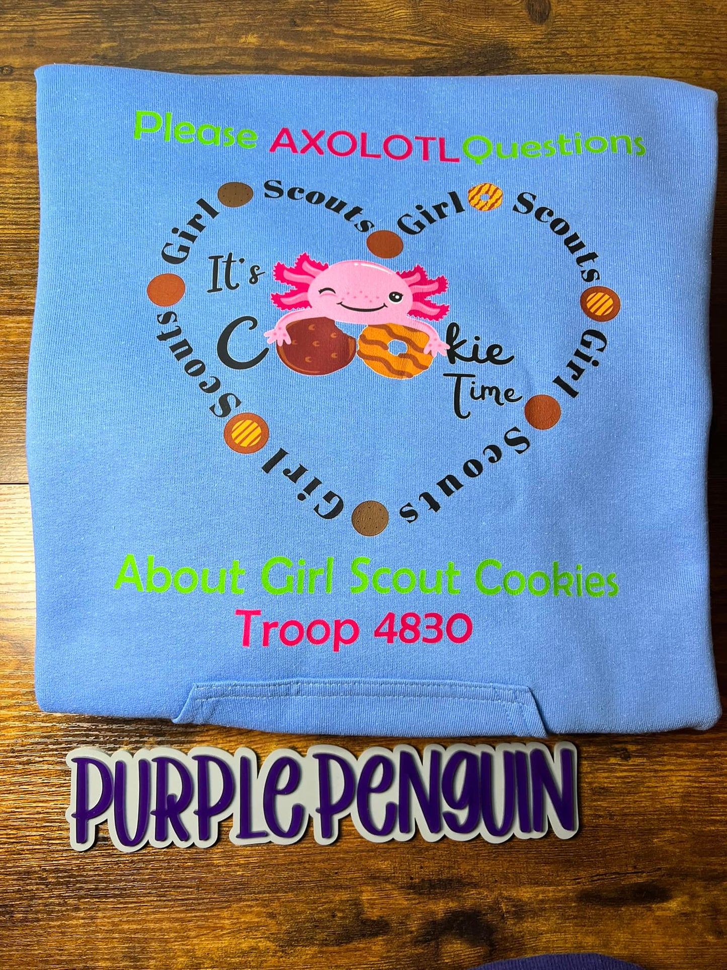 Girl scout sweatshirts