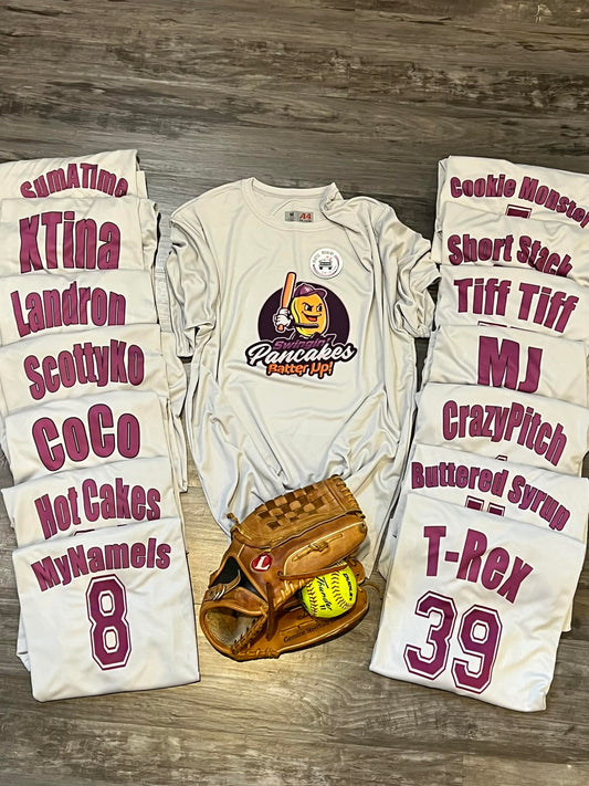 Customizable Softball Jersey Style Shirts
